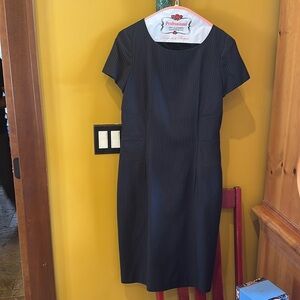 Calvin Klein pinstripe dress